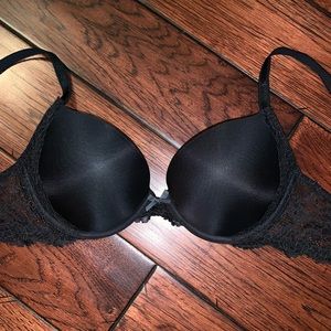 NWT VS Dream Angels Push up Lace Pigeonnant 32DD